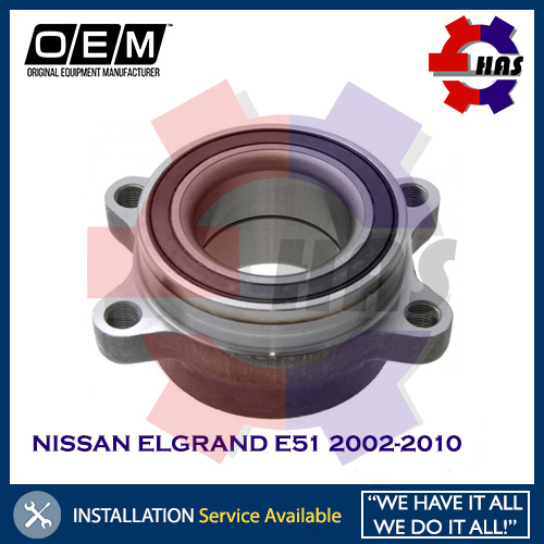 NISSAN ELGRAND E51 20022010 FRONT WHEEL BEARING HUB UNIT 40210WL020
