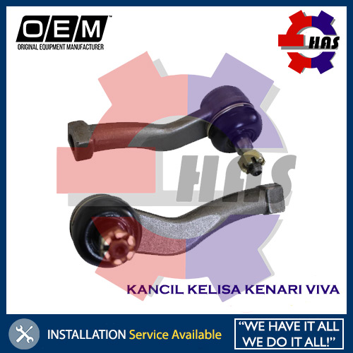 Perodua Kancil Kelisa Kenari Viva Tie Rod End 2pcs (pair / RH & LH)