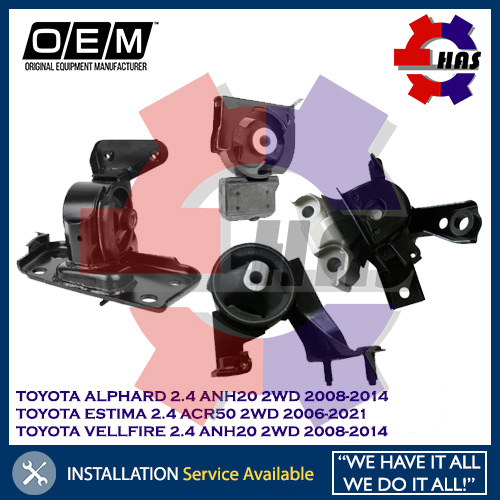Toyota Estima ACR50 2WD 2 4 Alphard Vellfire ANH20 2WD 2 4 Engine